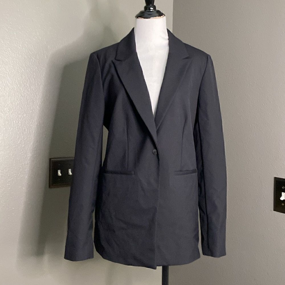 Halogen Black Blazer Jacket Single Button - Picture 10 of 10